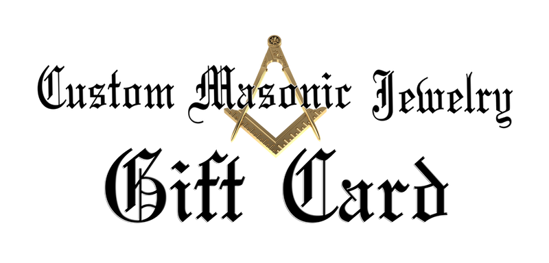 Custom Masonic Jewelry Gift Card